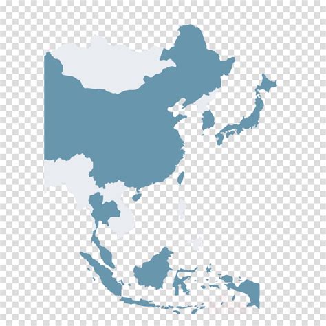 Asia Map PNG