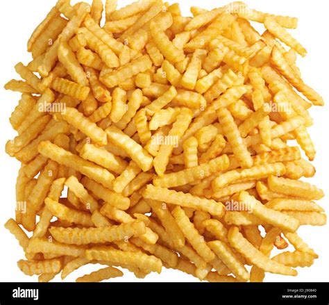 Crinkle Cut Fries Stock Photo - Alamy