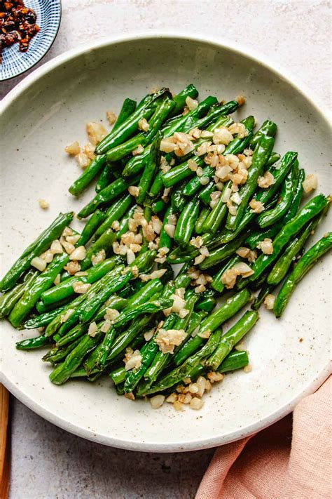 Din Tai Fung Green Beans (air fryer, extra garlic!) | I Heart Umami®