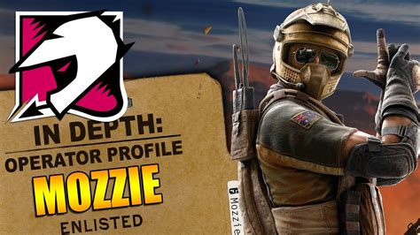 Rainbow Six Siege - In Depth: HOW TO USE MOZZIE - Operator Profile ...