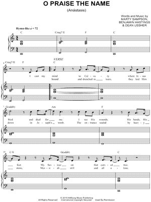 Hillsong Sheet Music Downloads at Musicnotes.com