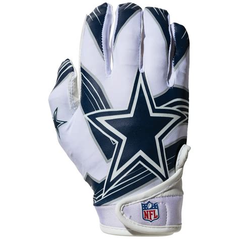 Franklin Sports NFL Dallas Cowboys Youth Football Receiver Gloves ...