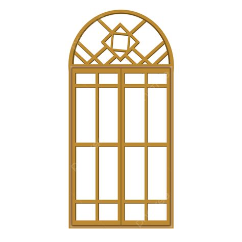 Curved Window Clipart PNG Images, Curved Wooden Window Frame, Arc, Wooden, Window PNG Image For ...