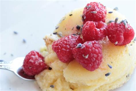 Lemon Pudding Cake with Fresh Mixed Berries - Great Performances