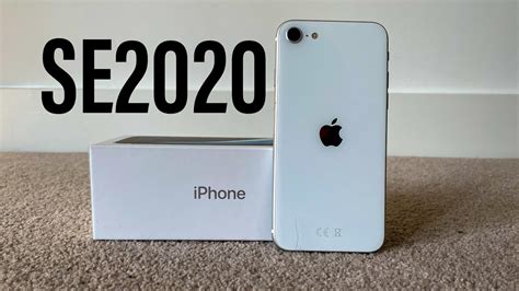 iPhone SE 2020 White Unboxing and First Look - YouTube