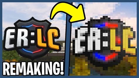 I Rebuilt the ER:LC Logo in Roblox Studio! | Liberty County Speed build ...