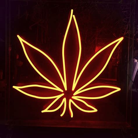 Red Neon Weed Wallpapers - Wallpaper Cave