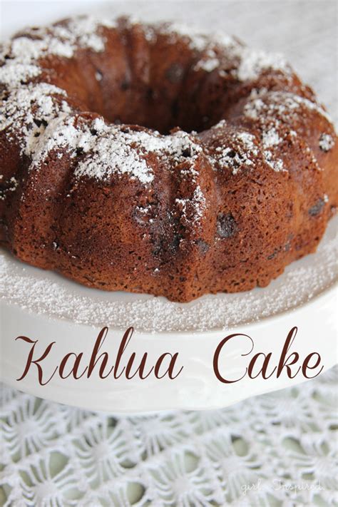 Chocolate Kahlua Cake Recipe - girl. Inspired.