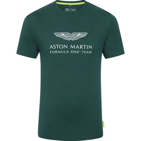 Aston Martin F1 Men's Essential Logo T-Shirt -Green/Black