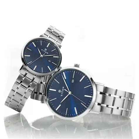 TITAN Blue Dial Watch 9400294202SM01 | Eccoci Online Shop