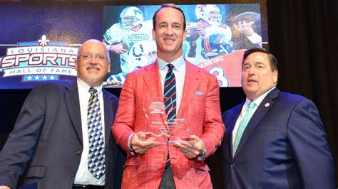 Peyton Manning Inducted Into Louisiana Sports Hall Of Fame