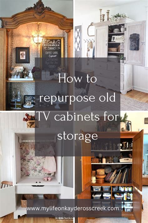 Pin by BobandErica Neff on Indoor in 2023 | Tv cabinet repurpose, Tv cabinets, Old entertainment ...