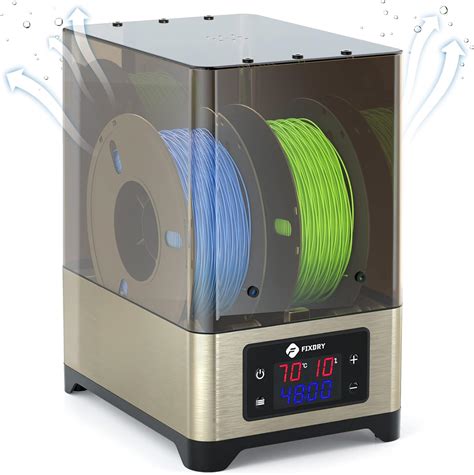 Boîte de Séchage de Filament,Aomdom 70℃ Boîte de Séchage 3D PTC 110 W ...