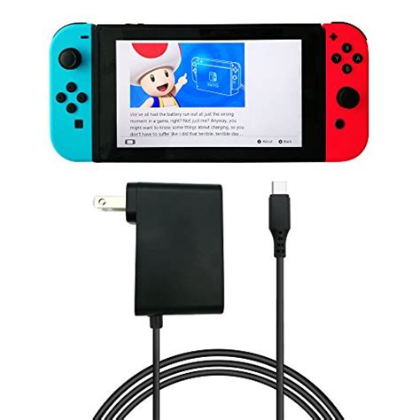 Nintendo Switch AC Adapter - 6.5FT - Reviews PC