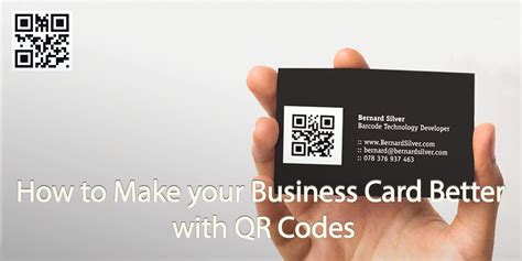 How to Make your Business Card Better with QR Codes | Covve