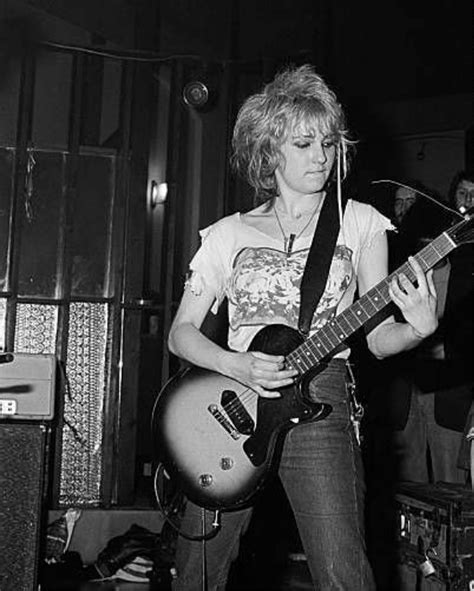 Viv Albertine of The Slits on stage, Oaks pub in Chorlton, Manchester, on April 28, 1977 | Punk ...