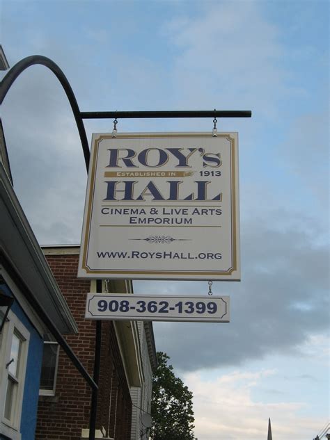 Photo: Roy’s Hall