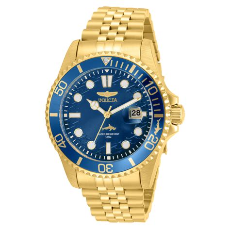 Invicta Pro Diver Quartz Blue Dial Mens Watch 30612