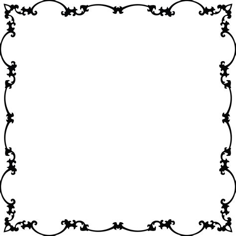 Floral Clipart Frame