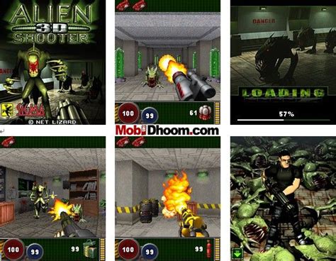 Alien Shooter 3D 360x640 Works 100% Java Game - Download for free on PHONEKY