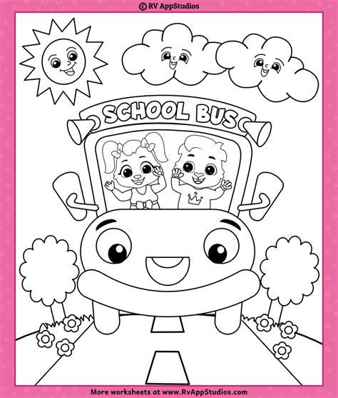 Spring Coloring Pages Kids Wheels Coloring Pages Whee - vrogue.co