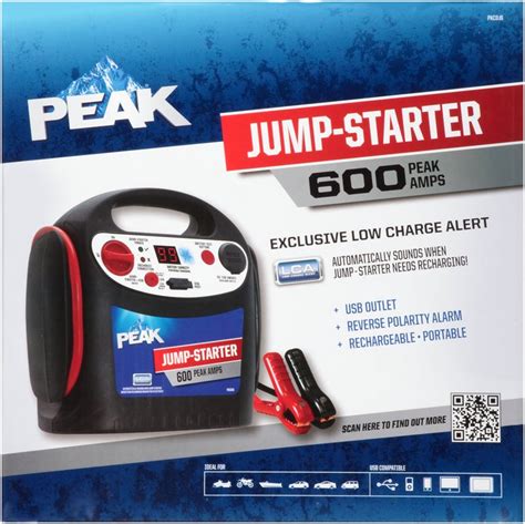 Peak 600 Amp Jump Starter | 9912232 | Pep Boys