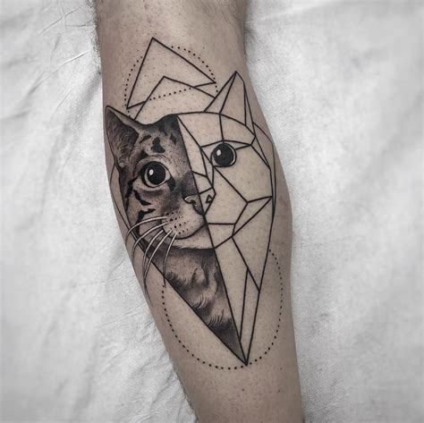 Geometric Animal Tattoos