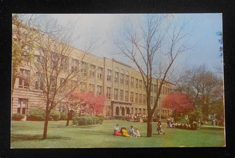 1950s Connersville Senior High School Connersville IN Fayette Co Postcard | eBay