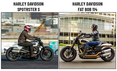 Harley-Davidson Sportster S Vs. Harley-Davidson Softail Fat Bob 114: A ...