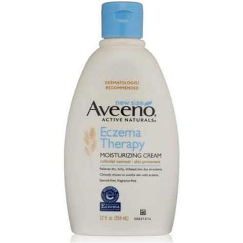 Aveeno Eczema Therapy Daily Moisturizing Cream for Sensitive Skin ...