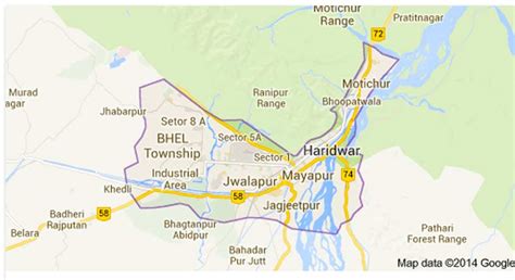 Haridwar City Map- Haridwar City Guide- Allinharidwar