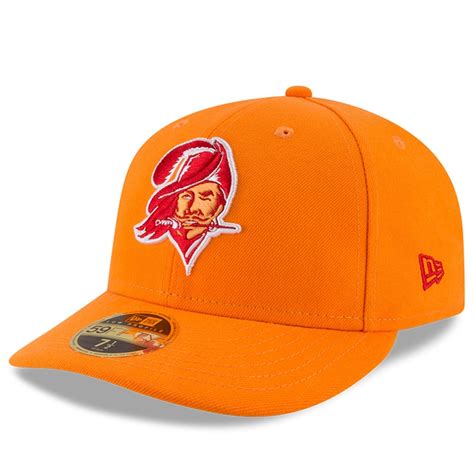 Men's New Era Orange Tampa Bay Buccaneers Omaha Throwback Low Profile ...