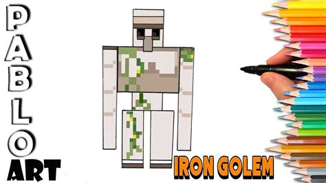 Minecraft Iron Golem Drawing