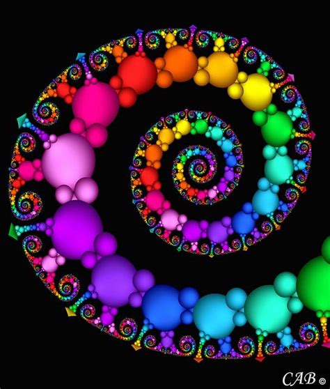 326 best Fractal Art & Fibonacci Spirals images on Pinterest | Fractals ...