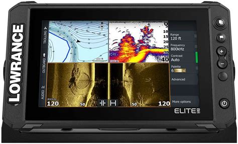 Lowrance Elite FS 9 with Active Imaging 3-in-1 Transom Mount Transducer