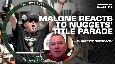 Michael Malone talks championship parade, team culture + Clippers ...