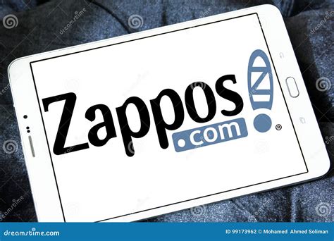 Zappos logotipo de COM fotografía editorial. Imagen de insignia - 99173962