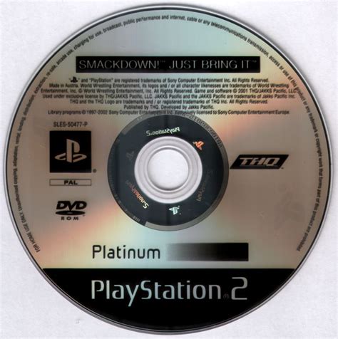 WWF Smackdown! Just Bring It (2001) PlayStation 2 box cover art - MobyGames