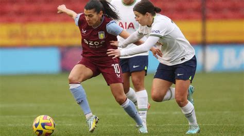 WSL LIVE: Aston Villa v Tottenham Hotspur - score and updates - Live ...