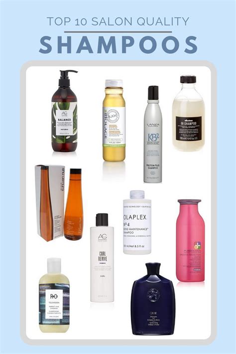 The Top 10 Salon Quality Hair Shampoos for Women | Hair fall remedy ...