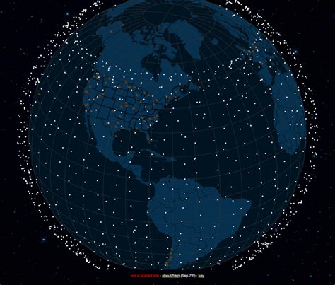 Live Starlink Satellite Map / Operation Starfall H.R. 5123 • ZERO5G