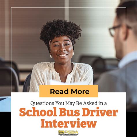 Questions You May Be Asked in a School Bus Driver Interview - You Behind The Wheel