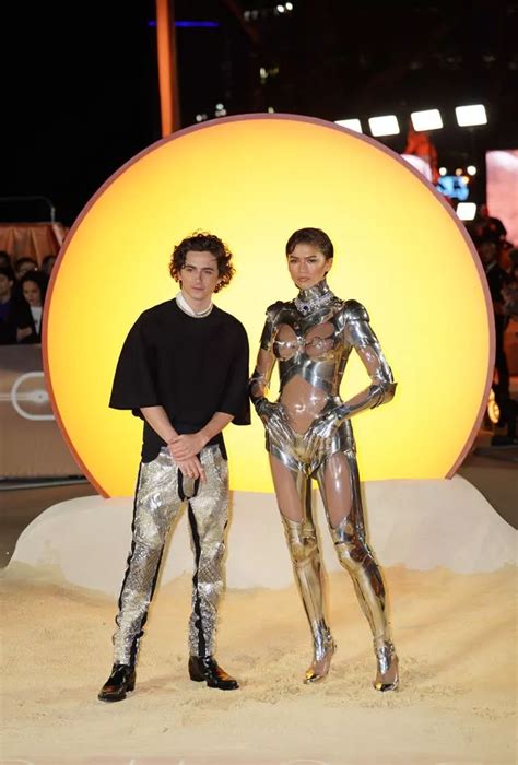 Zendaya stuns in daring futuristic fashion at Dune premiere in London