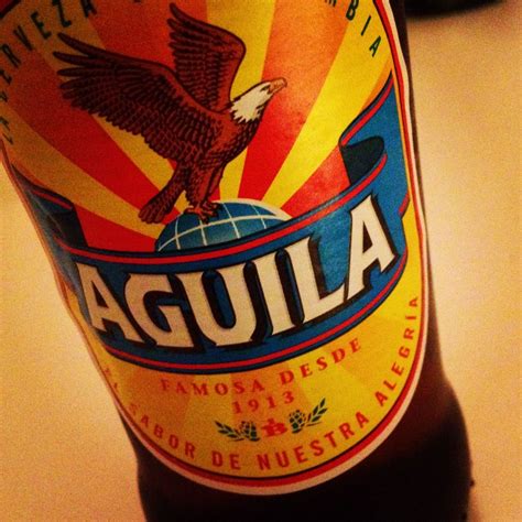 Aguila- Colombian cerveza