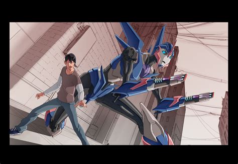 Transformers Prime Arcee And Jack