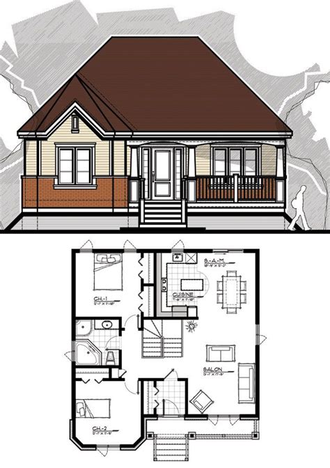 "like" | Small house plans, House floor plans, Prefabricated houses