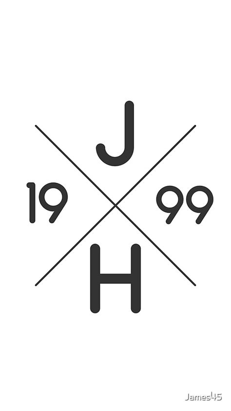 "JH Logo Design" by James45 | Redbubble