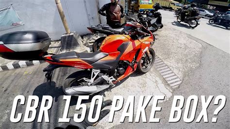 Motor Fairing Untuk Touring? CBR150 Touring Rear Box - YouTube