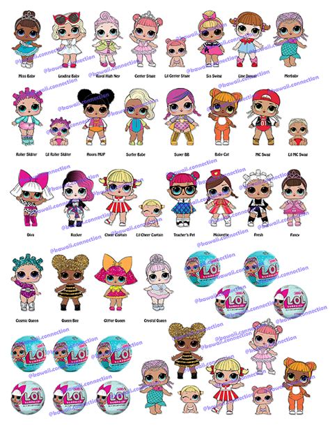 LOL Surprise Dolls Series 1 Checklist