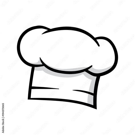 Cartoon Chef Hat Stock Vector | Adobe Stock